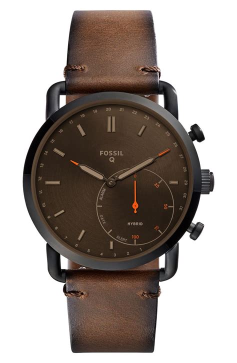 fossil q commuter hybrid watch.